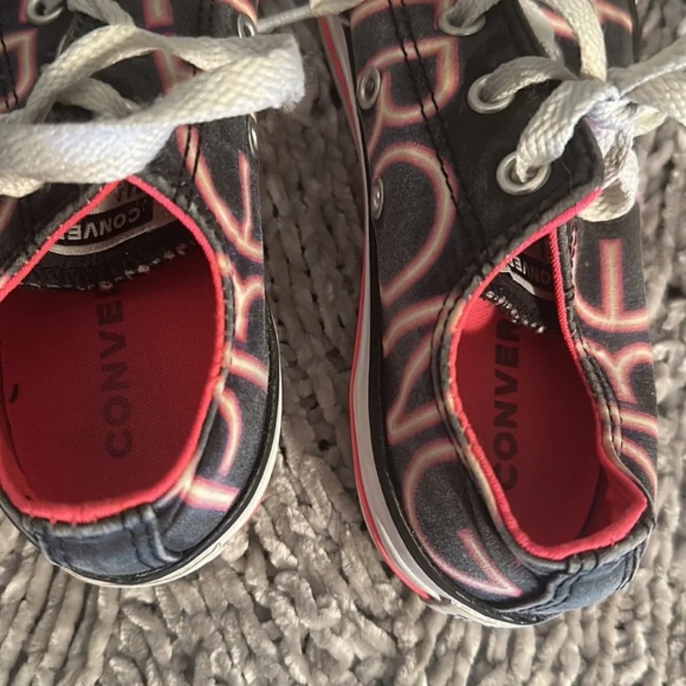 Converse Pretty‎ Strong Black/Pink Junior Size 2